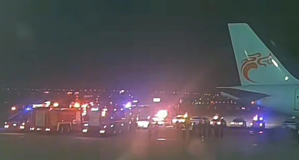Scoot flight forced to turn back to Xi'an after sparks seen during take ...