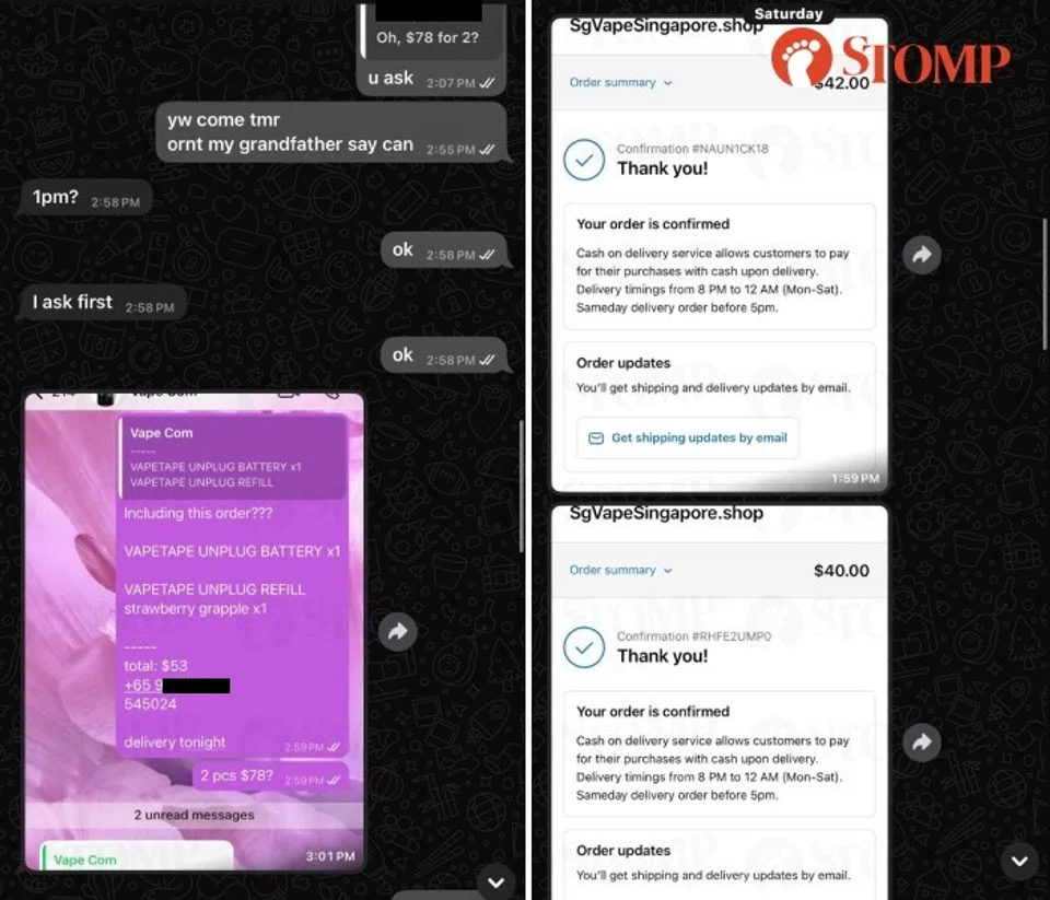 Tutor bought vapes for student