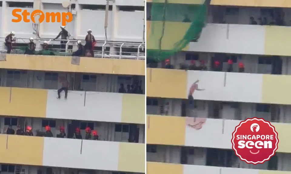 Ang Mo Kio incident, man on ledge, mental health crisis