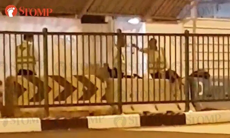 Man spits at colleague during dispute near Paya Lebar MRT Station