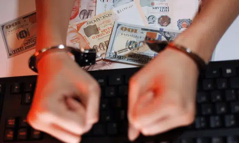 Geraldine Quek Yi Ling, 41, was charged with acting on behalf of the loan shark identified in court documents as “Travis Heng”.