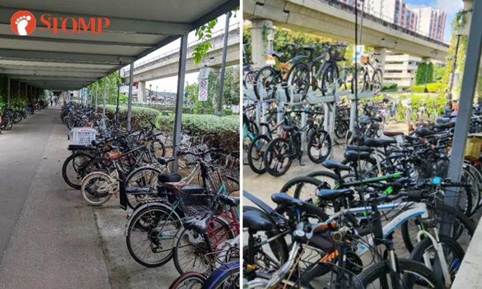 bikes parked