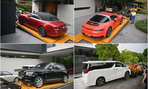 47 cars, including 11 Rolls-Royces, linked to $3b money laundering probe up for closed-bid auction