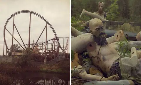 Guy visits abandoned theme park in England -- and leaves with these creepy photos