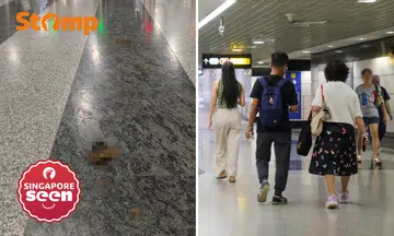 Faeces incident at Outram Park MRT station