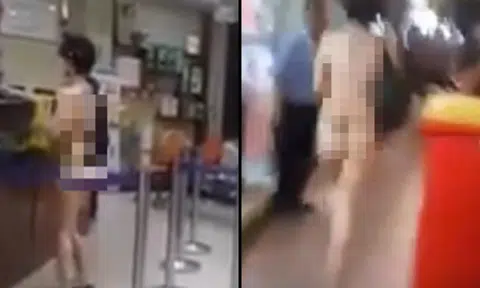 Indonesia woman arrested for walking around pharmacy -- in thongs