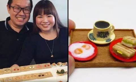 Small in size, big on price: S'porean entrepreneurial couple earns additional $20K yearly from miniature food replicas