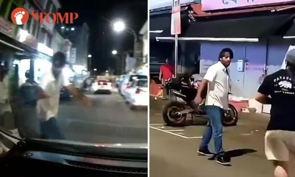 The man was arrested after attempting to assault a couple.