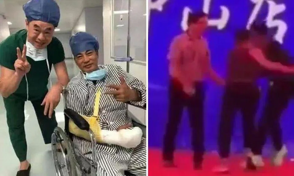 Photos: Weibo, video screengrabs