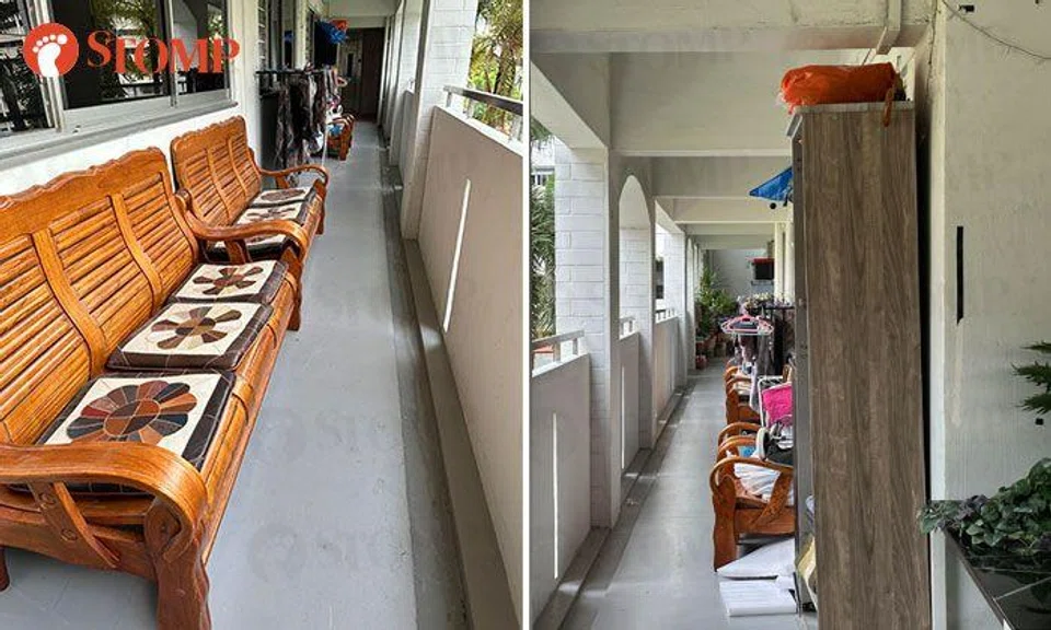 Hougang resident obstructs corridor with bulky furniture, AMKTC to remove items within 7 days