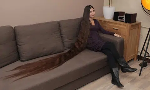 Real life Rapunzel? Woman hasn't cut her hair in 20 years, has 2.3m-long mane