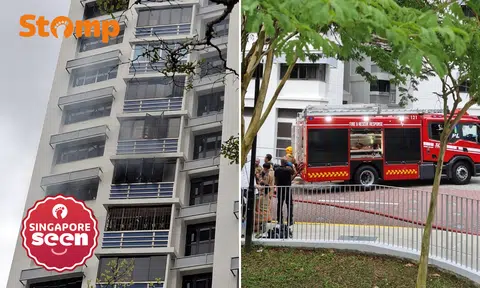 Fire breaks out in Depot Road flat, 1 person taken to hospital
