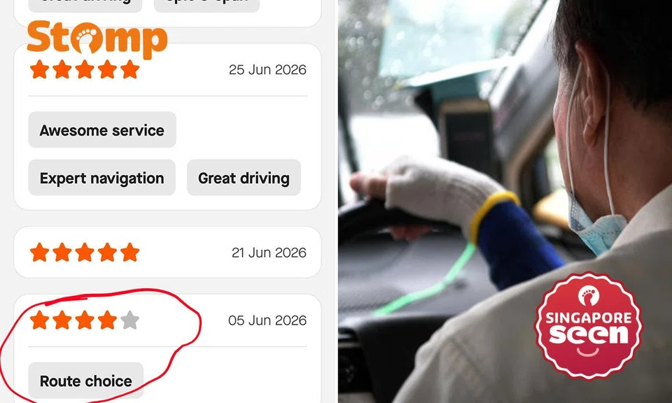 Gojek driver upset over 4-star rating