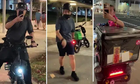 Delivery riders in shouting match take videos of each other in Tampines: 'Yes, we did exchange vulgarities'