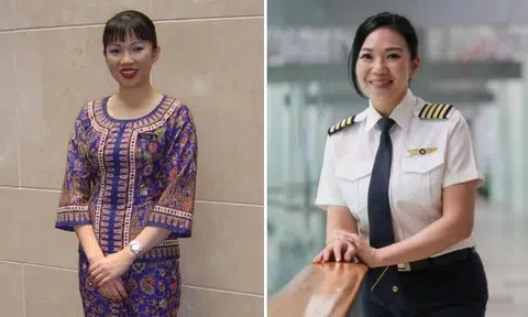 Flight attendant who became pilot recalls family telling her it's a men's job, no one would marry her