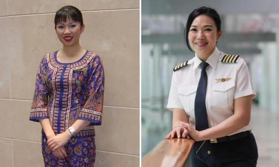 Flight attendant who became pilot recalls family telling her it's a men's job, no one would marry her
