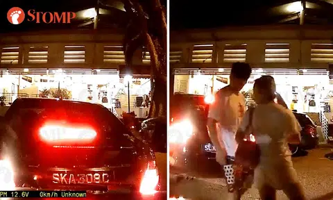 Man looking for Merc couple who allegedly reversed into car at Lorong Mambong carpark