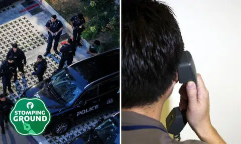 Man vexed by $1.4m loss calls SOS -- only for police to 'bang his door' and bring him to IMH at 2.30am