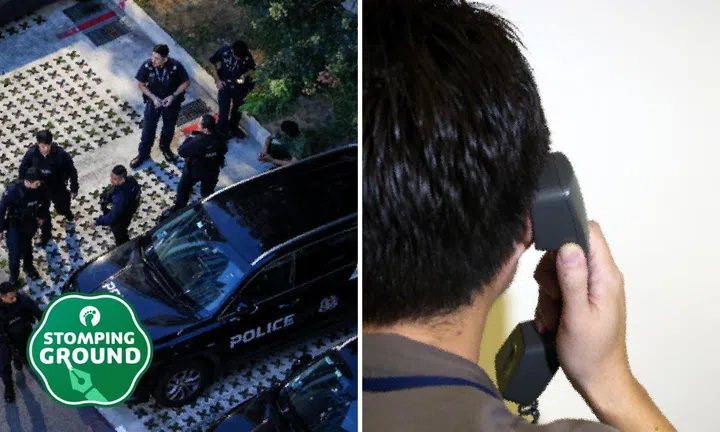 Man vexed by $1.4m loss calls SOS -- only for police to 'bang his door' and bring him to IMH at 2.30am