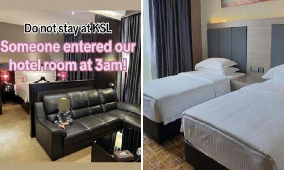 S'porean warns against staying at JB hotel after stranger entered room at 3am, flashed phone camera