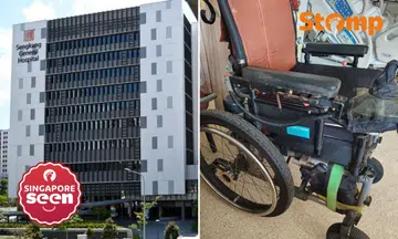 Wheelchair user distressed by his experience at Sengkang General Hospital