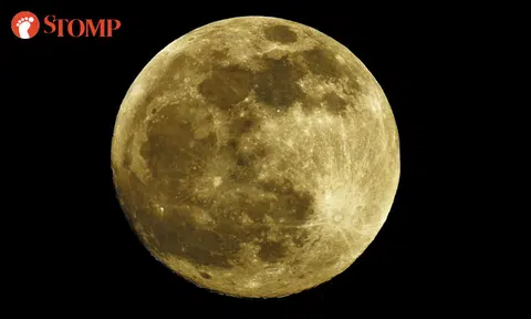 Spectacular photos of Harvest Moon taken by Woodlands resident