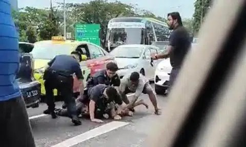Jail, caning for Teck Whye secret society leader caught after getting stuck in traffic at Admiralty Road