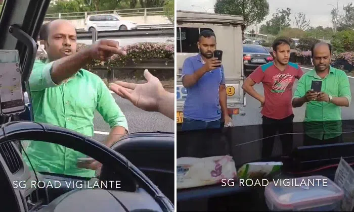 Men stop on expressway, exit lorry and confront driver for allegedly ...