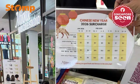 'Unreasonable' to have CNY surcharge for haircut one month before holiday, says Tengah salon customer