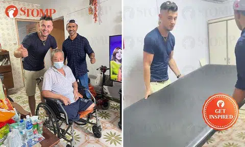 Albanian air-con boss gives back to Singapore by furnishing homes for the needy