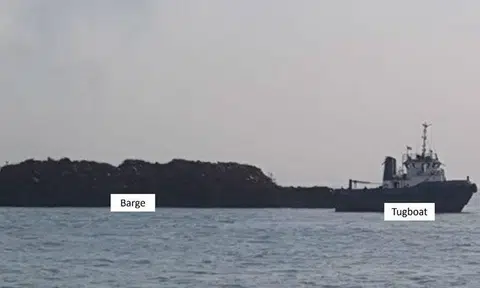 9 arrested for stealing scrap metal from moving barge near Kusu Island