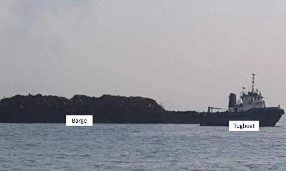 9 arrested for stealing scrap metal from moving barge near Kusu Island