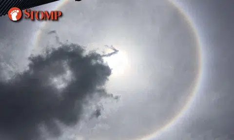 "Baby I can see your halo" -- all the way from Marina Bay