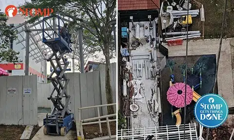Contractor warned after Sims Place resident calls out safety issues at work site beside playground