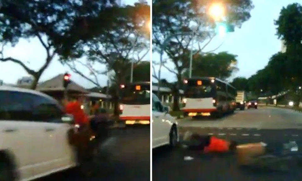 Female cyclist dies after beating red light and getting hit by car at ...