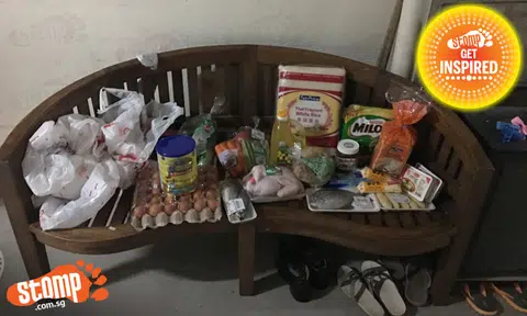 Stomper encounters not 1, but 2 kind strangers who help him deliver groceries to needy families