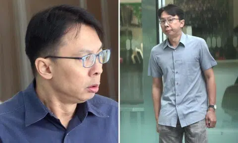Leonard Koh Meng Huat, 46, who received more than $57,000 for being a director of the firms, pleaded guilty to seven charges under the Companies Act on Dec 8. Photos: The Straits Times