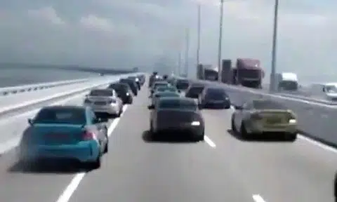 A Facebook page called We Are Malaysians shared the video on Saturday (June 10) and said the convoy caused a traffic jam for more than an hour.