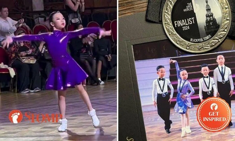 Penelope Cai recently took part in The Open Worlds international ballroom dancing competition held in Blackpool, England, from May 9 to 14.