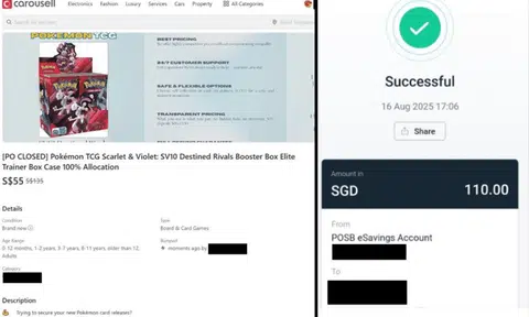 Pre-order Pokémon trading card scam on Carousell costs victims almost $1m