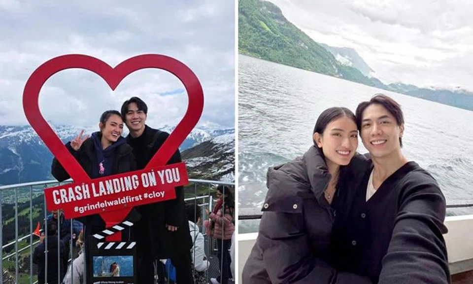 Hong Ling and Nick Teo went for their honeymoon more than one year after their marriage.