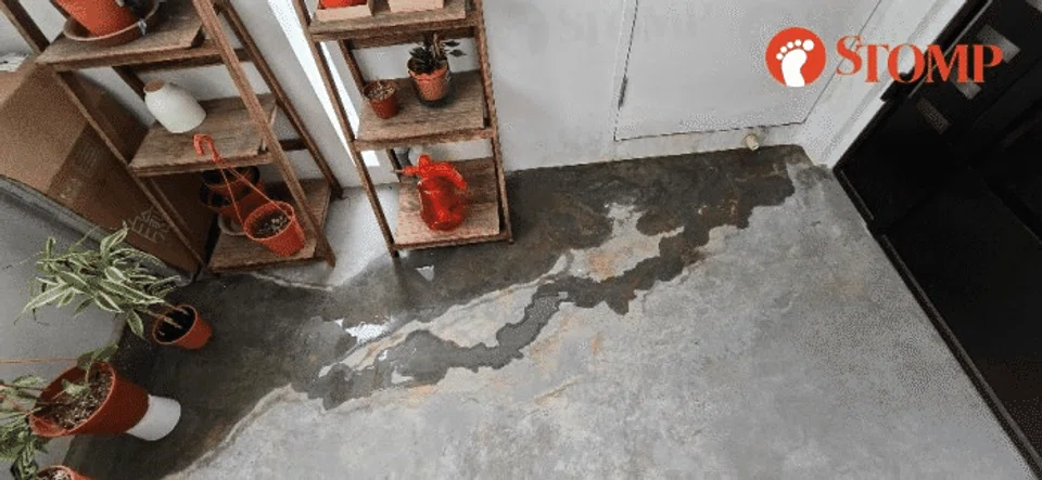 Leaking issue at Tengah Drive