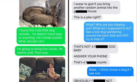 Woman freaks husband out using amazing Photoshop skills