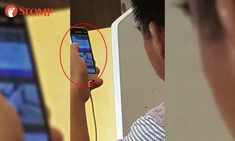 Uncle caught watching porn at McDonald's outlet in Hillion Mall