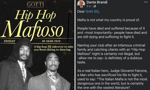 Italy's ambassador to S'pore calls out Chinatown restaurant's name, 'mafioso' event: 'Dubious taste'