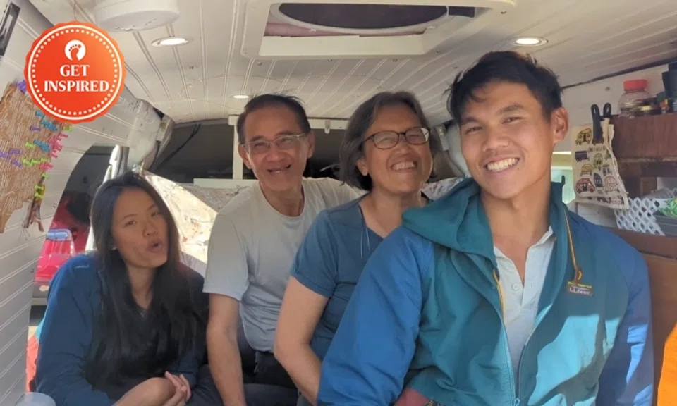 In Colorado, the couple were joined by Yee Jia’s parents for three weeks.
