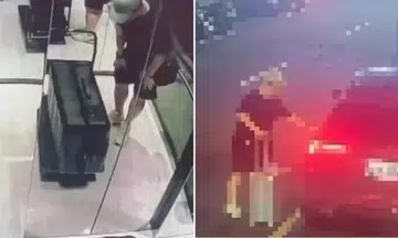 thai woman taiwan strangled hide suitcase man arrested