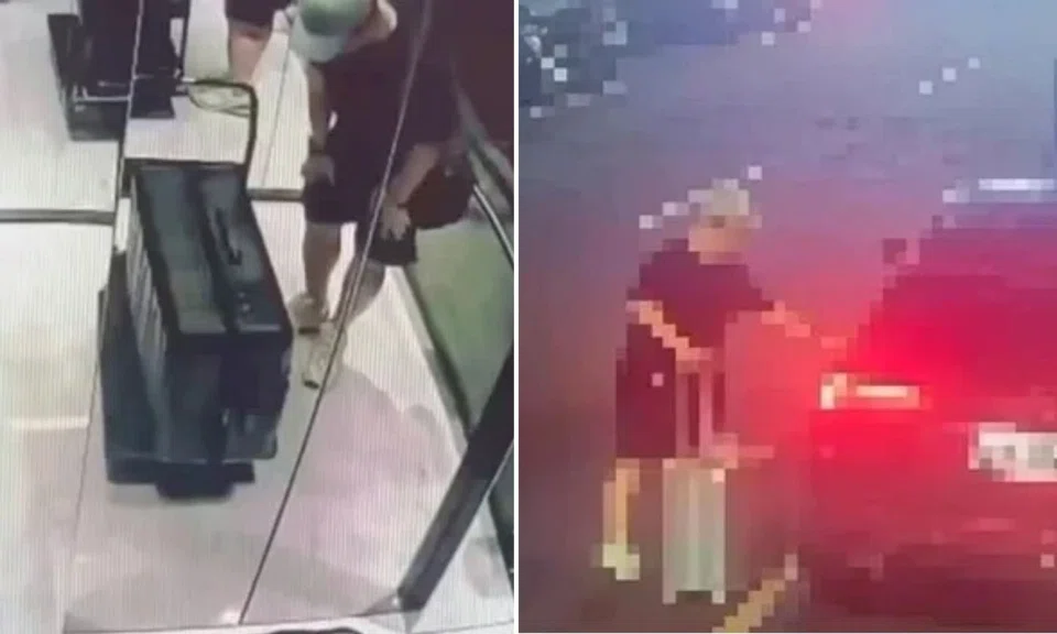 thai woman taiwan strangled hide suitcase man arrested