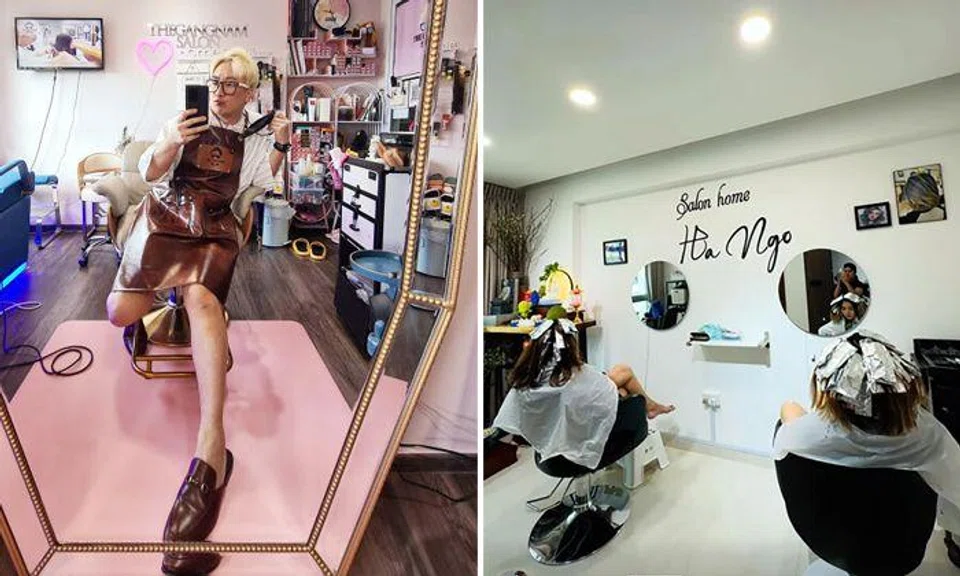 HDB flats transform into home-based hair salons: 'Impressive and unexpected'
