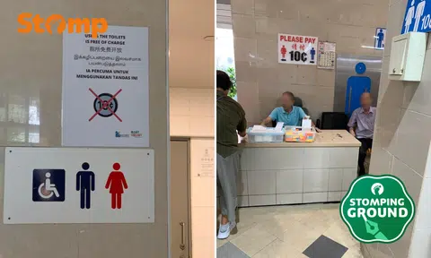 Unfair that some hawker centre toilets are free while others charge, says Stomper: 'Must standardise'